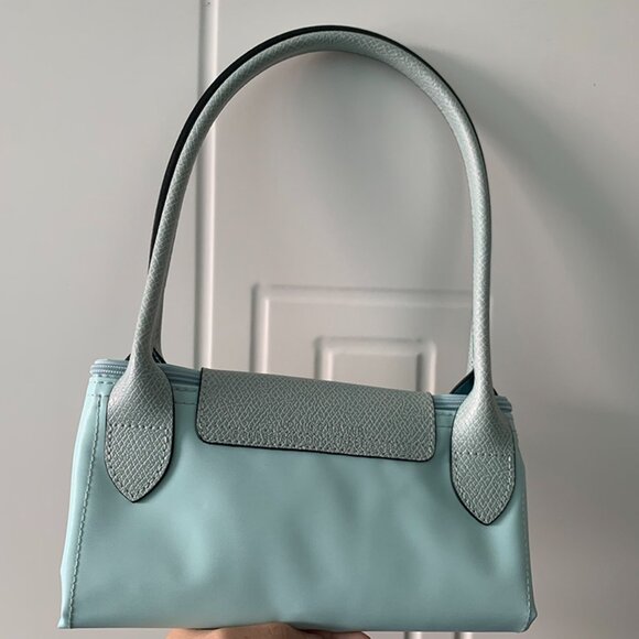 Longchamp Green Long Handle Folding Bag - Picture 4 of 6